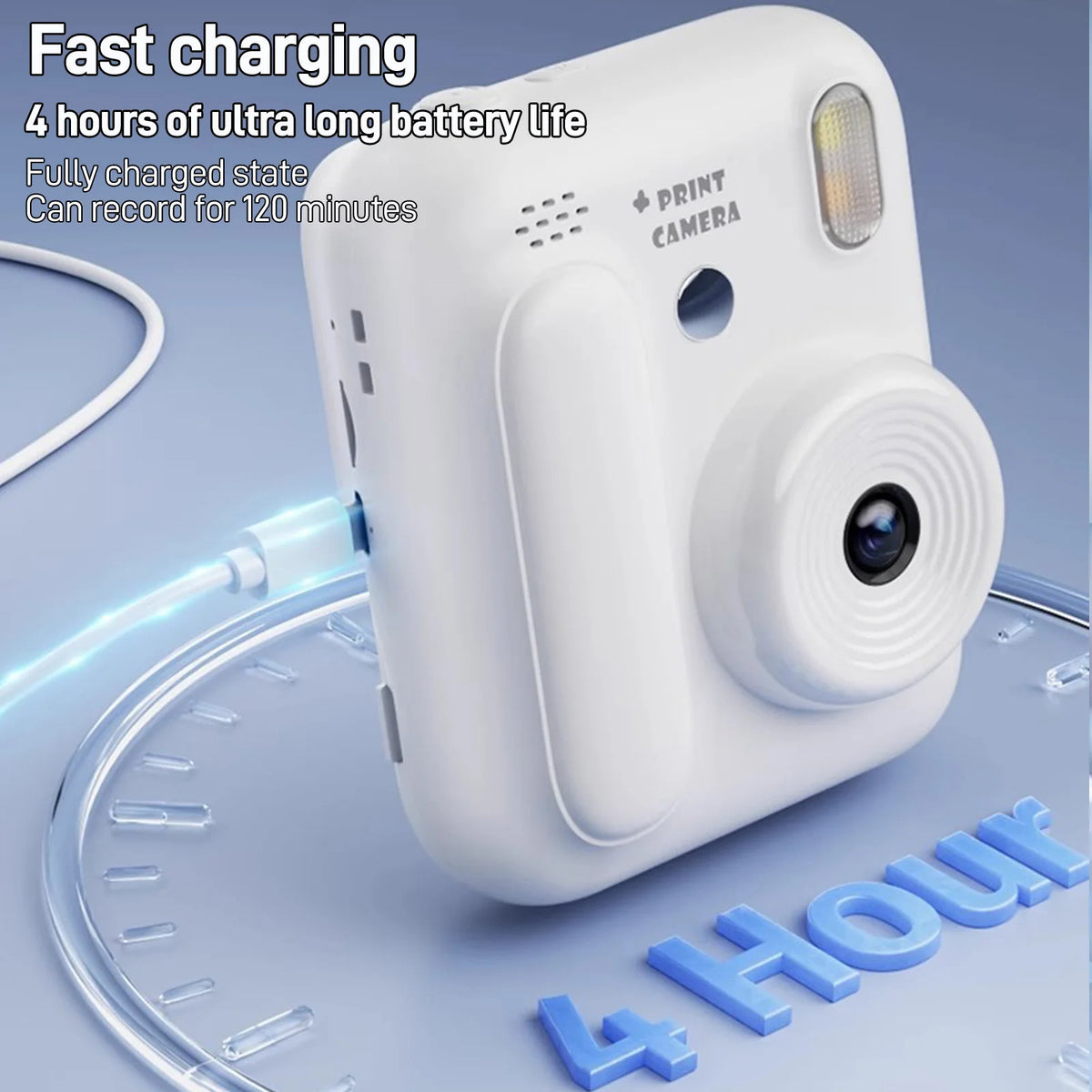 Kids Instant Color Printing Camera 32GB 1080P