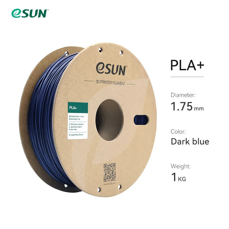 Filamento PLA+ para impressora 3D, 1.75 mm, bobina de 1 kg