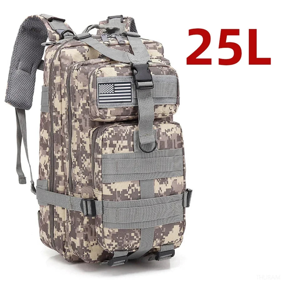 Mochila Tática - 25 L ou 50 L