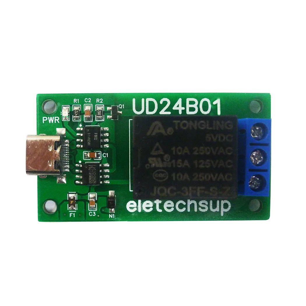 Módulo de relé USB único o TTL