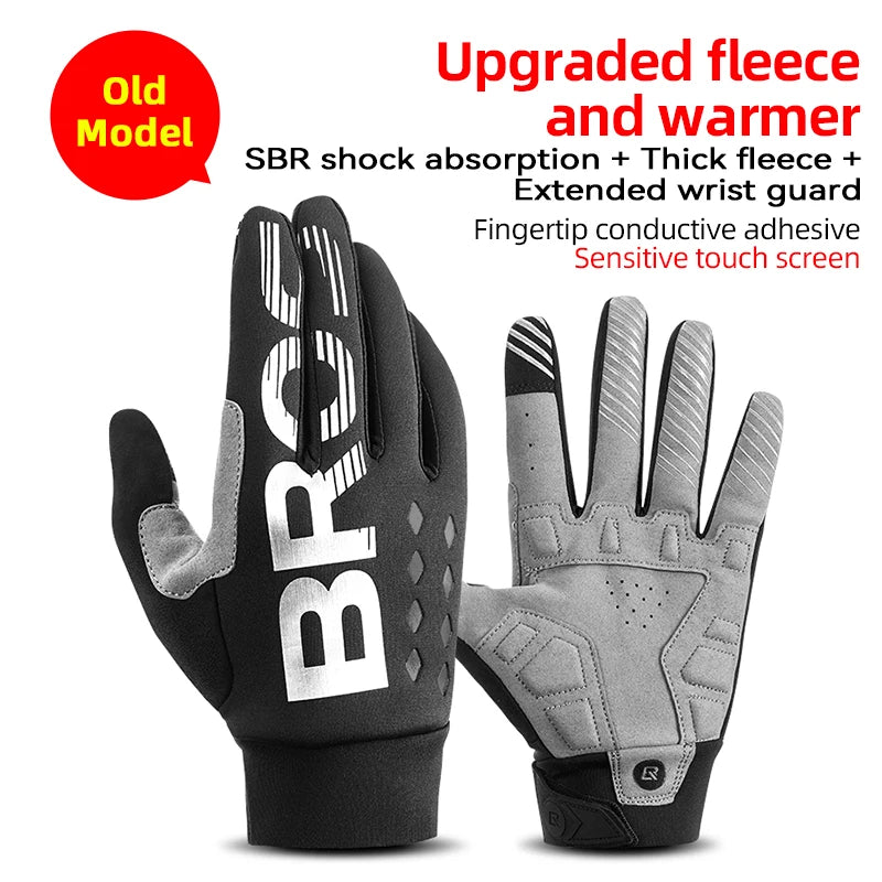 Thermal Cycling Gloves for Cold Weather Riding
