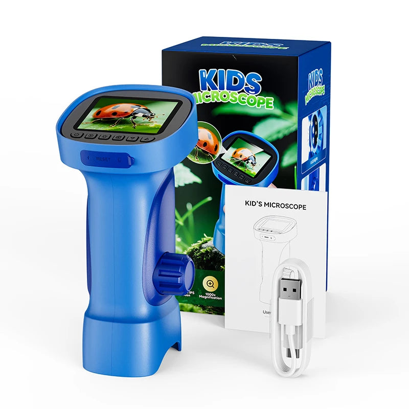 2.4-Inch Handheld Digital Microscope for Kids
