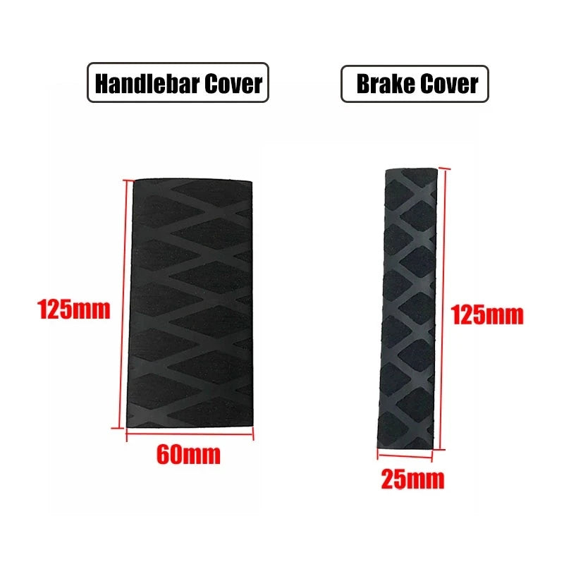For BMW R1250GS R1200GS LC ADV F750GS F850GS F900R Motorcycle Universal Heat Shrinkable Grip Cover Non-slip Rubber Grip Glove 