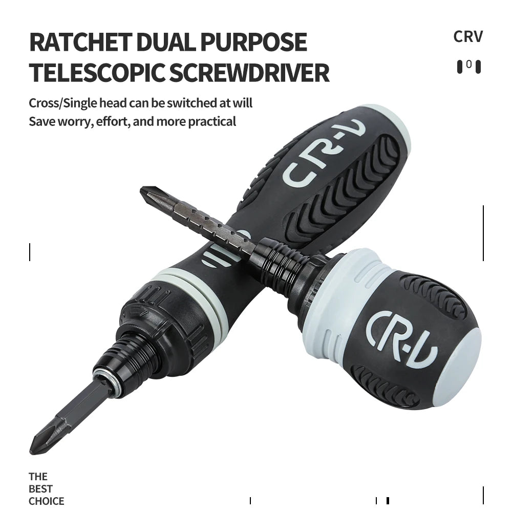 Magnetic Ratchet Screwdriver - Length Options