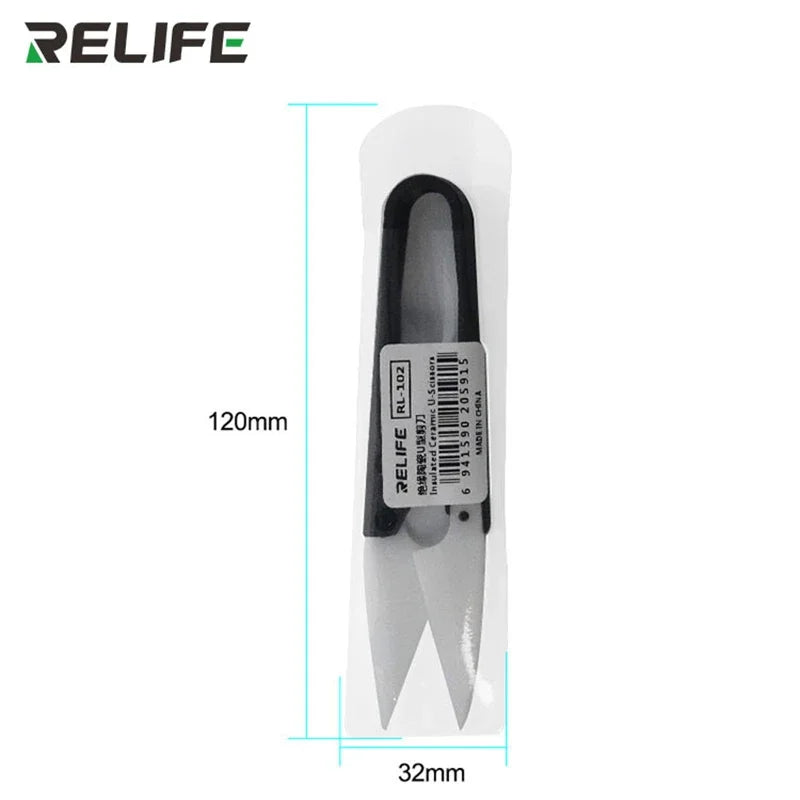 RL-102 Ceramic U-Shaped Repair Scissors