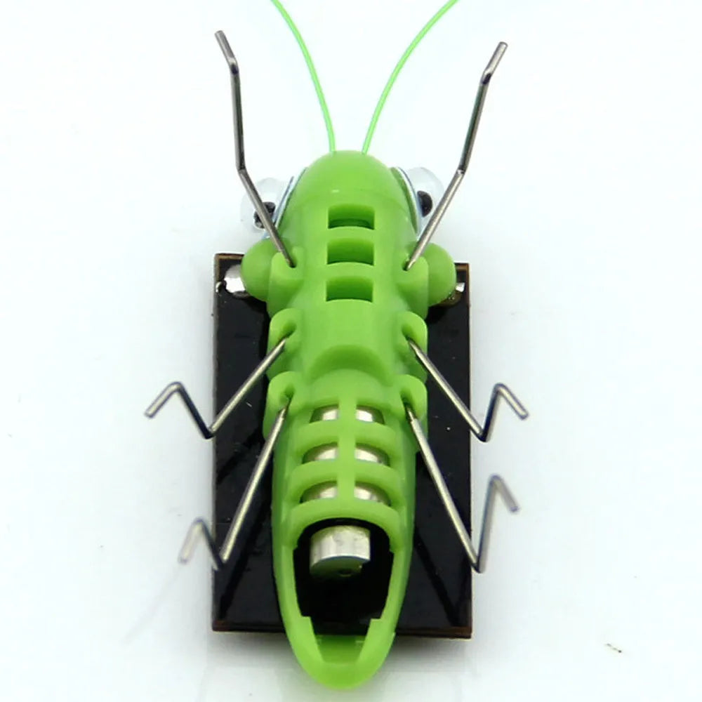 Solar Grasshopper Toy Puzzle Children Selected Gift Simulation Insect Gift Boys And Girls Science Education Funny Moving Toy Kid 