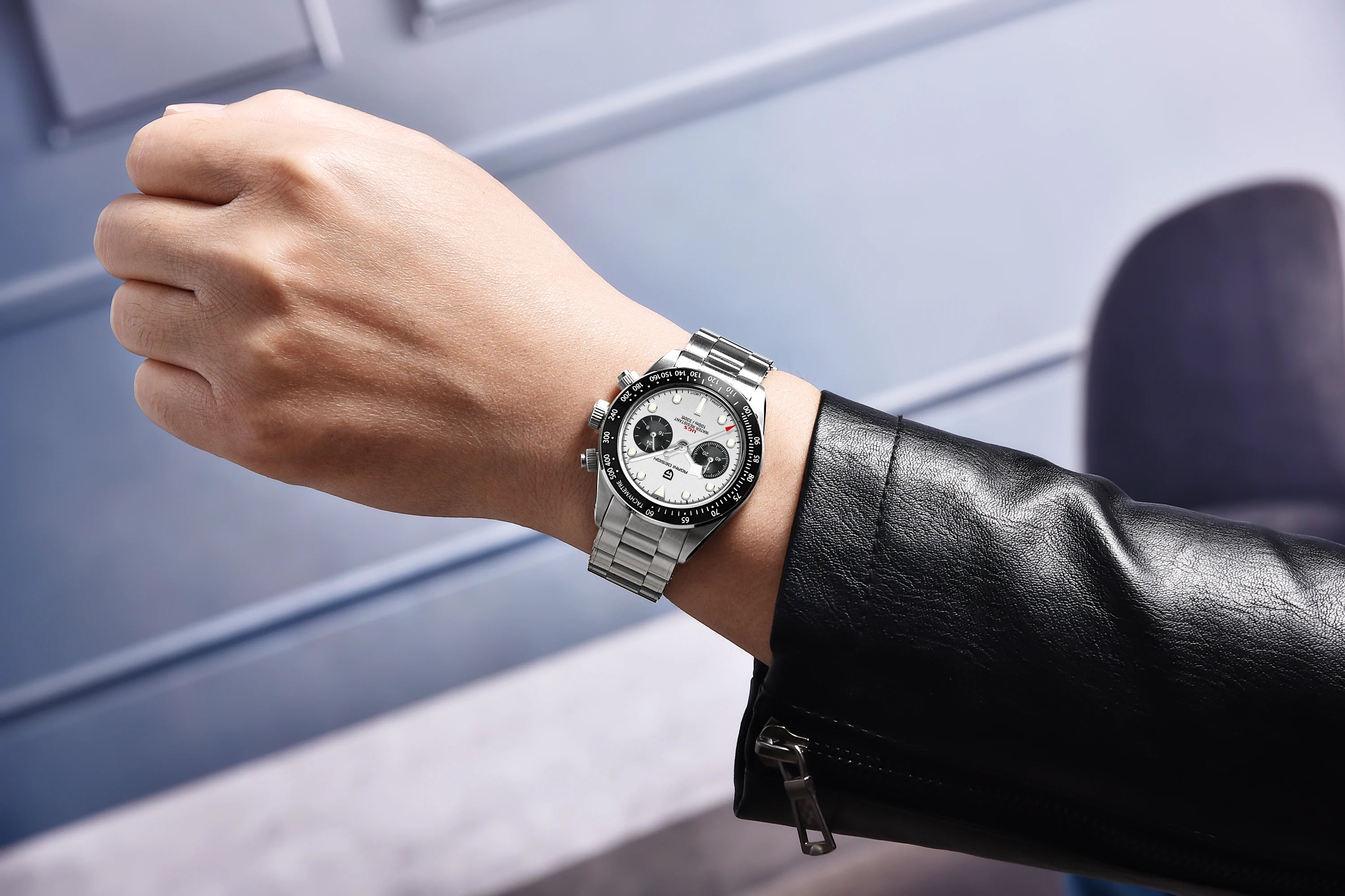 Pagani Design BB Panda Chronograph Men's Watch 100M Waterproof
