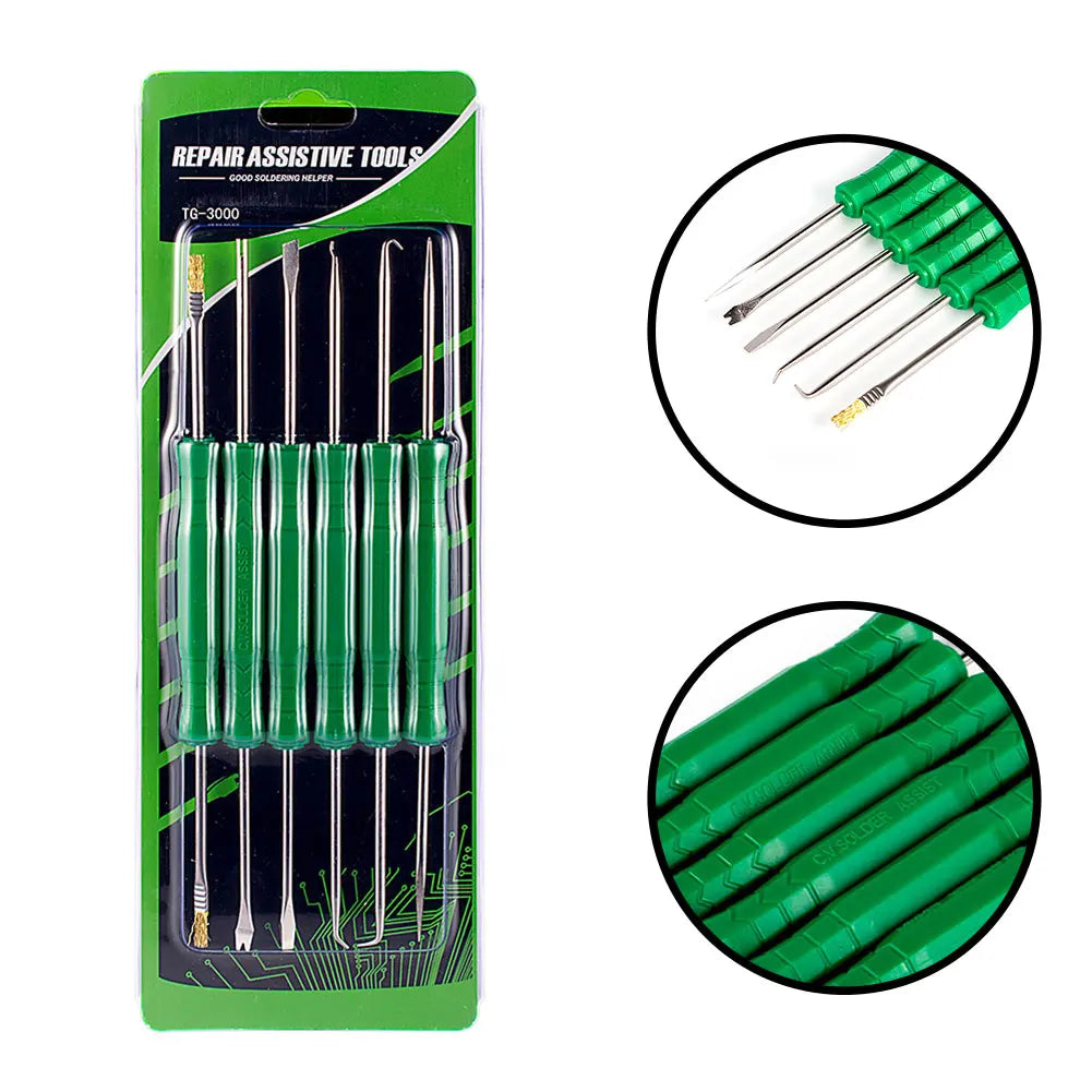 Six-Piece PCB Soldering Assistance Tool Set