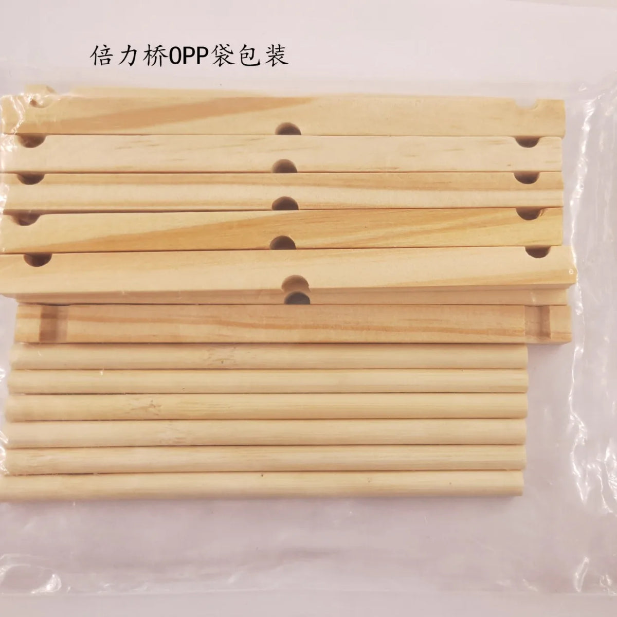 Kit de Modelo de Construção de Ponte de Arco de Madeira