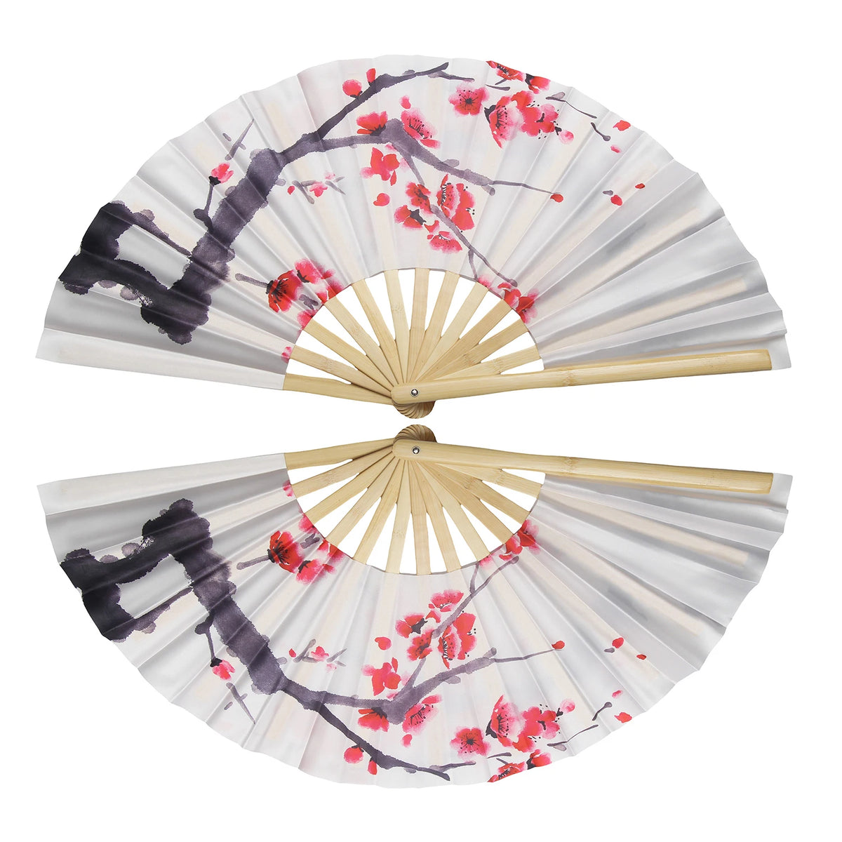 Tai Chi Performance Fans, Left-and-Right Pair