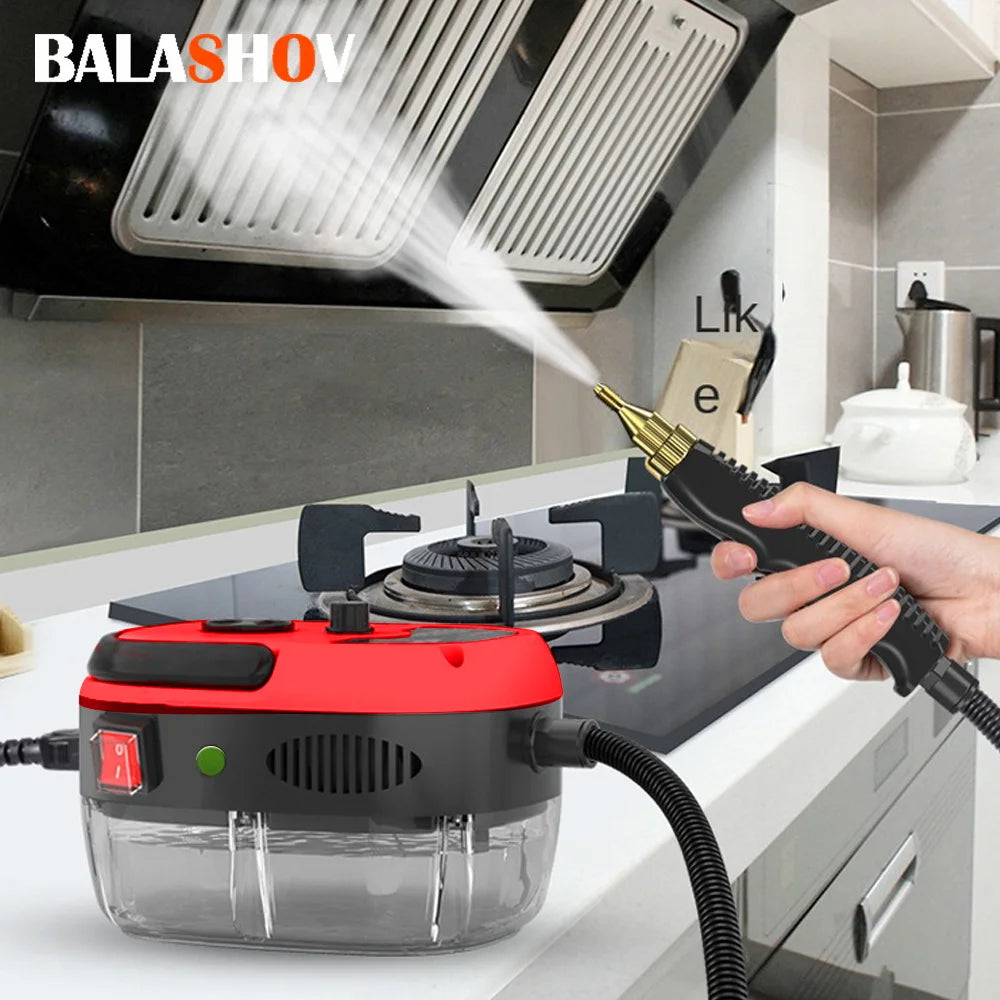 2500W Steam Cleaner High temperature Jet Washer Range Hood for Kitchen Air Conditioner Car Cleaning Machine Home Appliances 