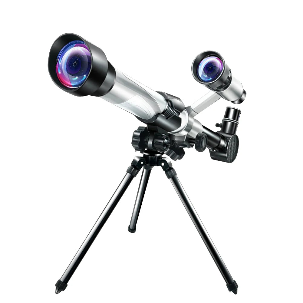 0|Professional Astronomical Telescope 20X 30X 40X Powerful Monocular Portable HD Moon Space Planet Observation Gifts for Children