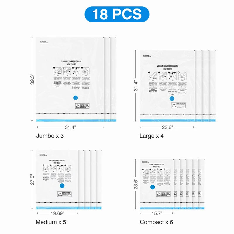 Cordless Electric Pump for Vacuum Storage Bags Travel Rechargable Air Pump for Space Saver Bag Various Clothes Luggage Seal Bags 