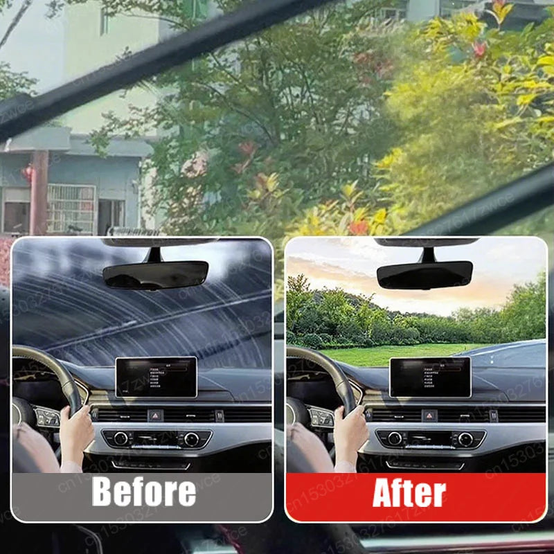 Car Glass Coating Kit: Hydrophobic Windshield Polish 🚗 