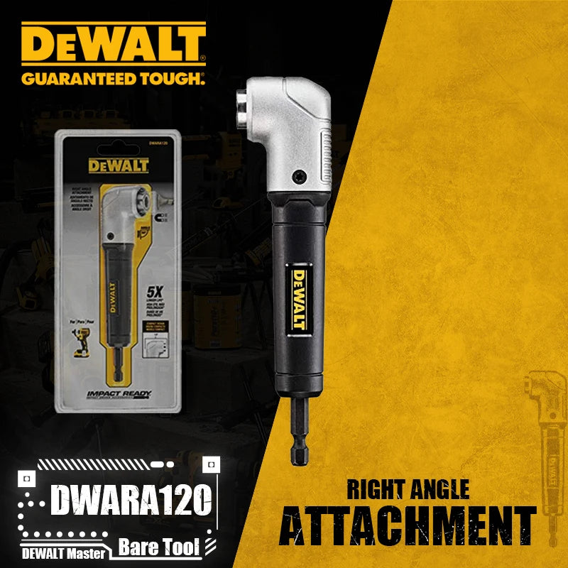 Acessório de aparafusadora angular de 90° DeWalt, DWARA120 ou DT71517T-QZ