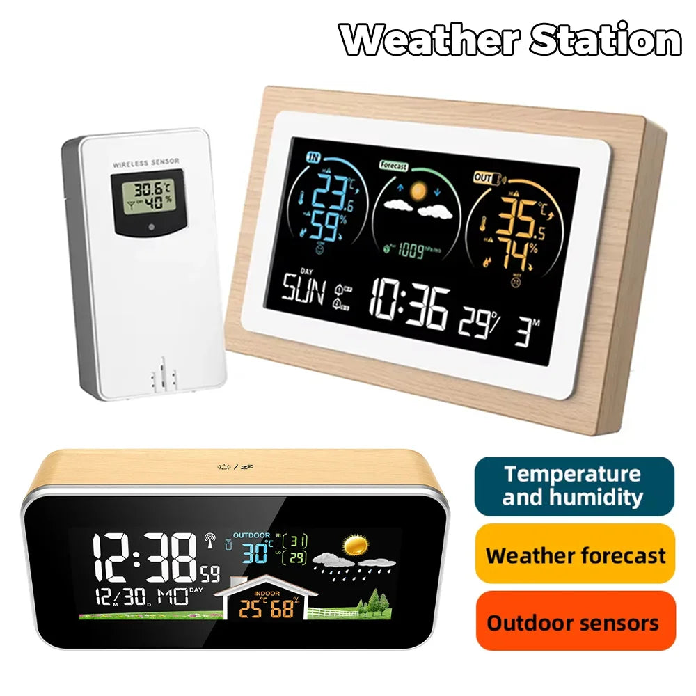 Digital Weather Station and Alarm Clock - Options
