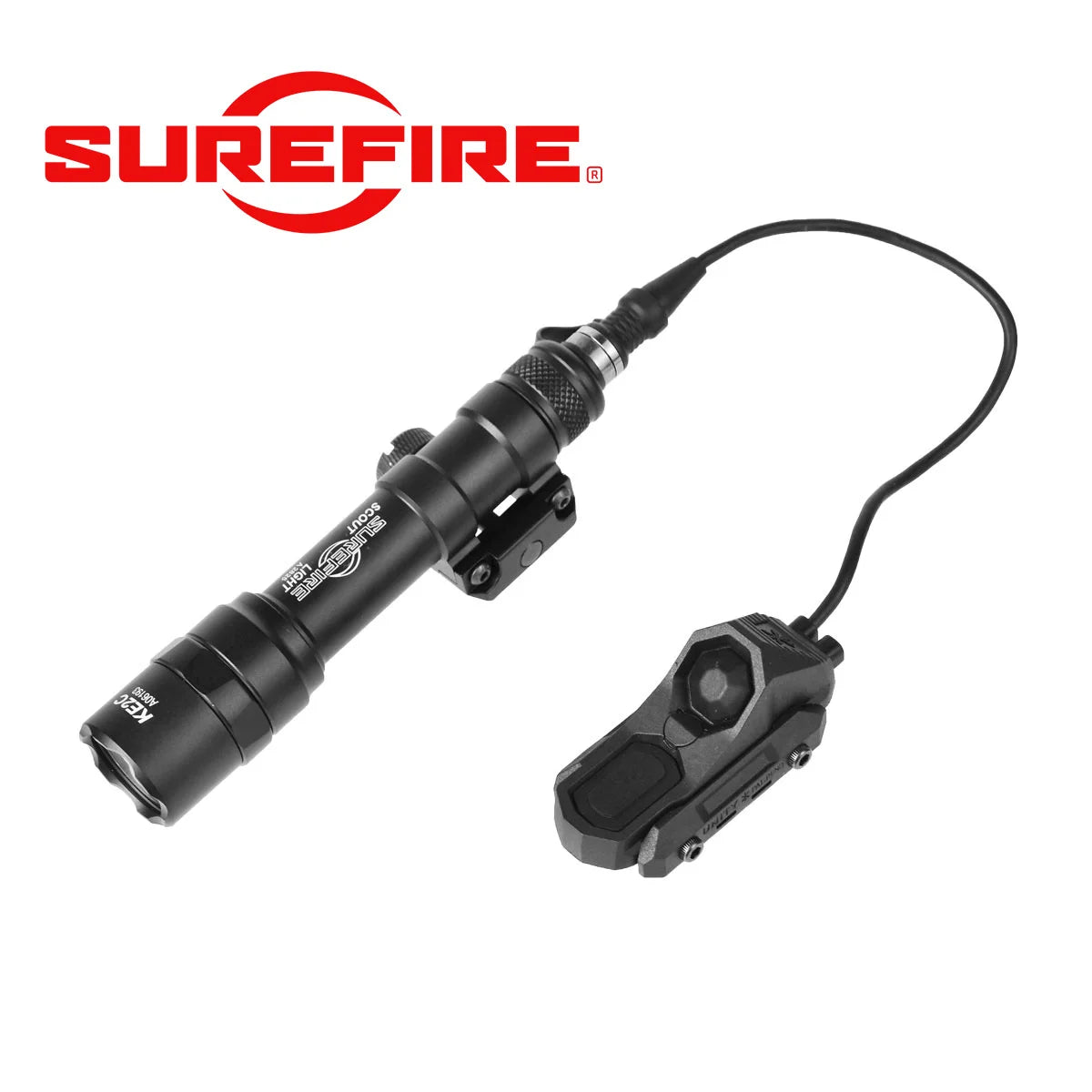 Surefire M600 M600C M300 Tactical Rifle AR15 Flashlight Airsoft Hunting Aisoft Rifle Gun Scout Light Axon Dual Function Switch