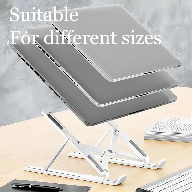 Suport pliabil și reglabil pentru laptop