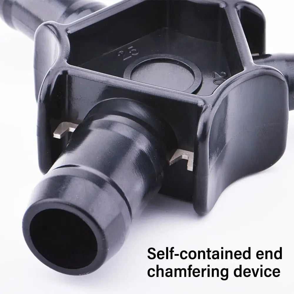 Manual Pipe Calibrator and Chamfer Tool