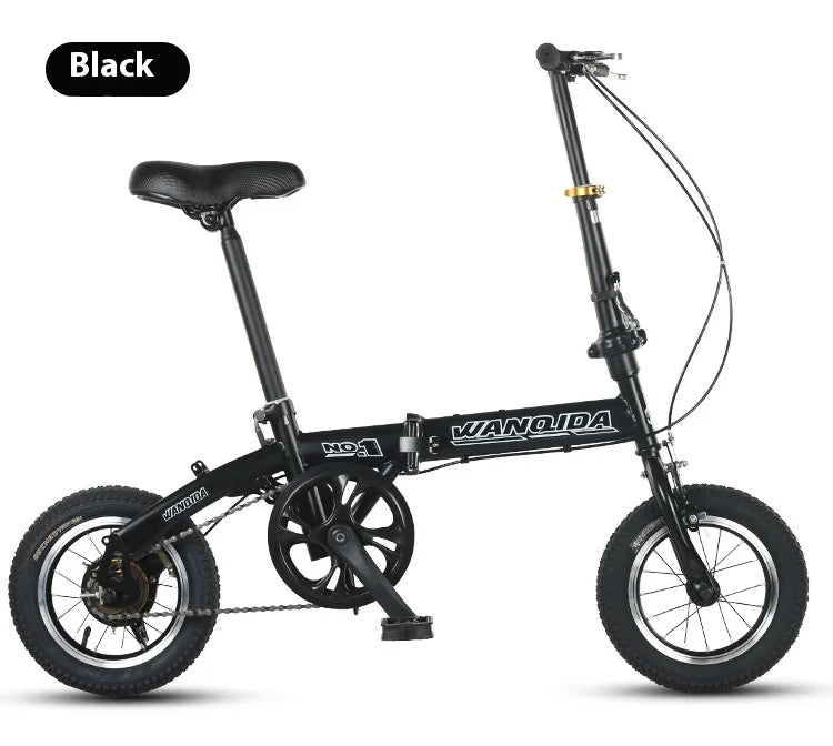 12" Mini Opvouwbare Fiets met Schijfremmen – Compacte Stadsfiets