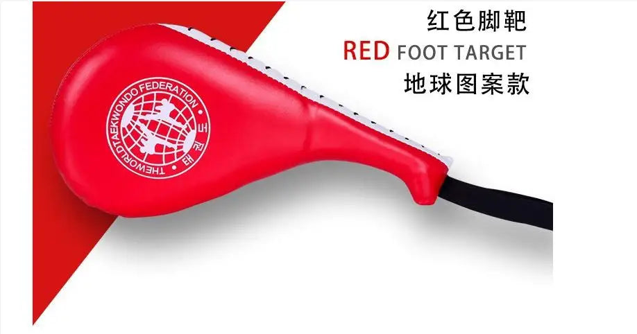 Taekwondo Kick Pad Target Karate Boxing Kids Training Practise Leather Hitting Target Safety Fitness Equipment 