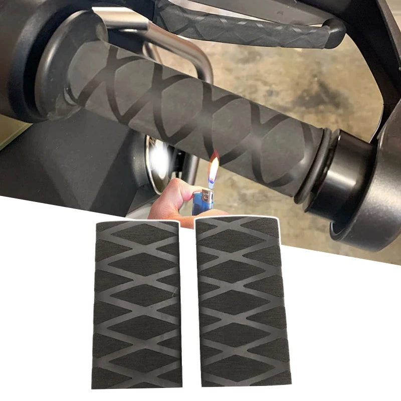 For BMW R1250GS R1200GS LC ADV F750GS F850GS F900R Motorcycle Universal Heat Shrinkable Grip Cover Non-slip Rubber Grip Glove 