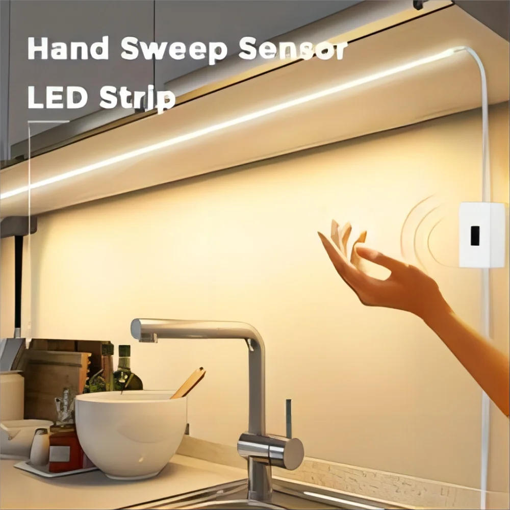 USB LED Strip with Hand-Wave Switch