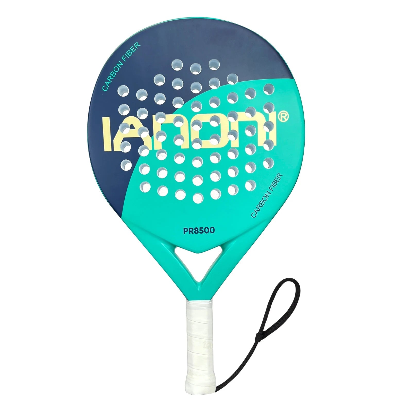 IANONI Padel Racket Carbon Fiber Surface with EVA Memory Flex Foam Core Padel Tennis Racquets Lightweight 