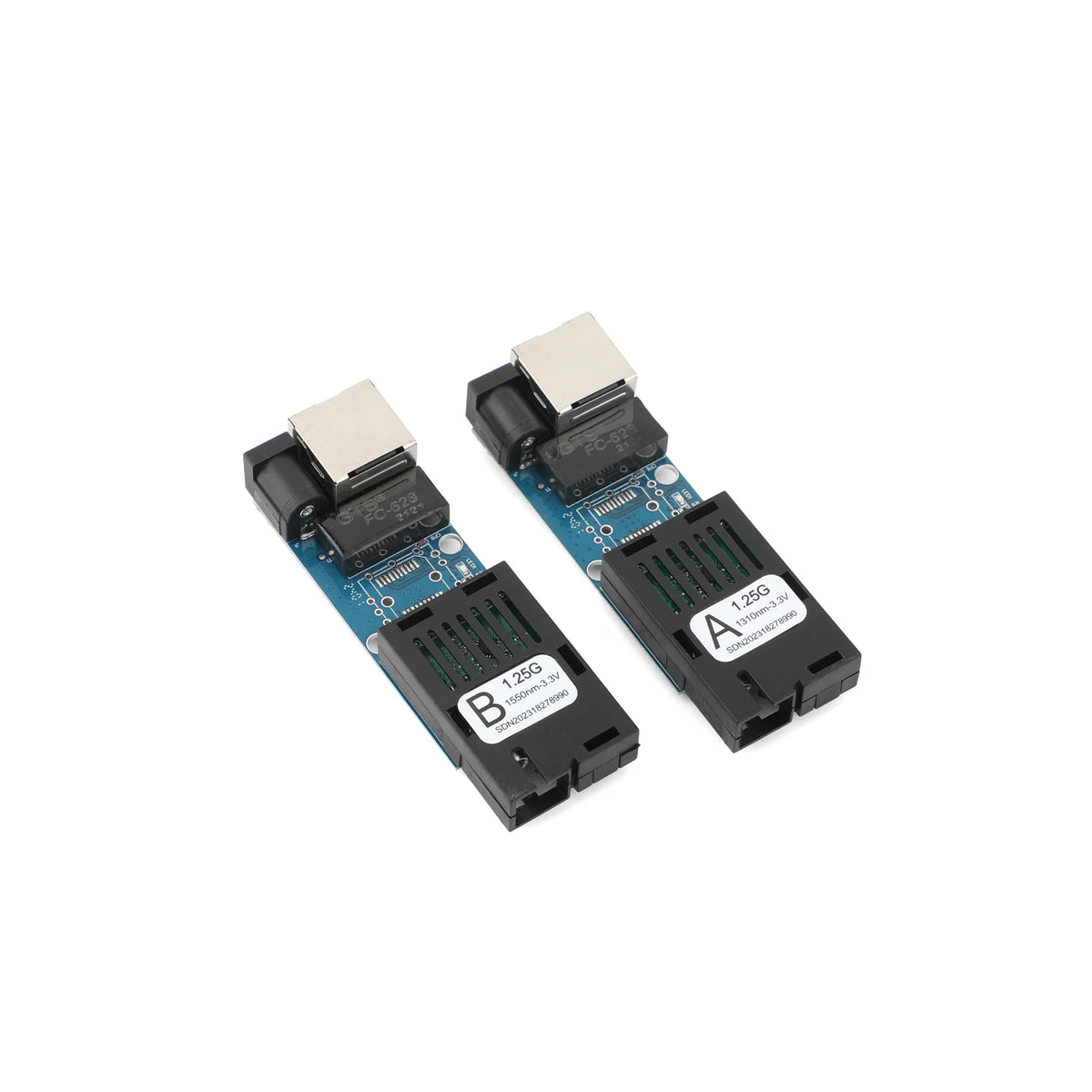 Gigabit Ethernet -fiiber media -muuntajat