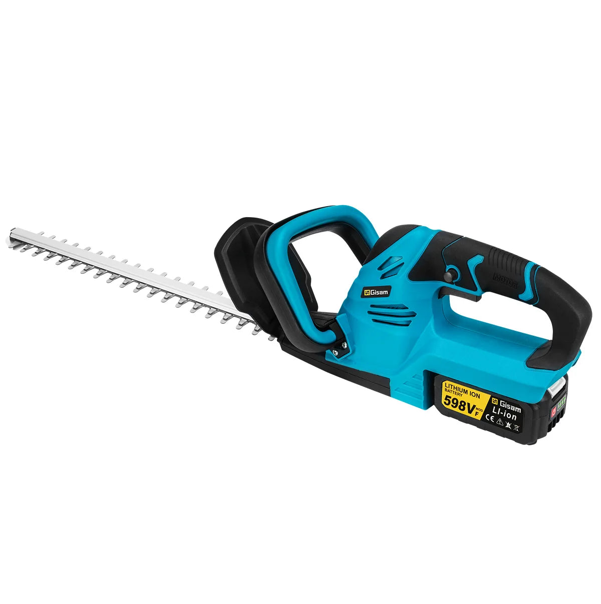 Gisam Brushless Electric Hedge Trimmer 20000RPM Cordless 510mm
