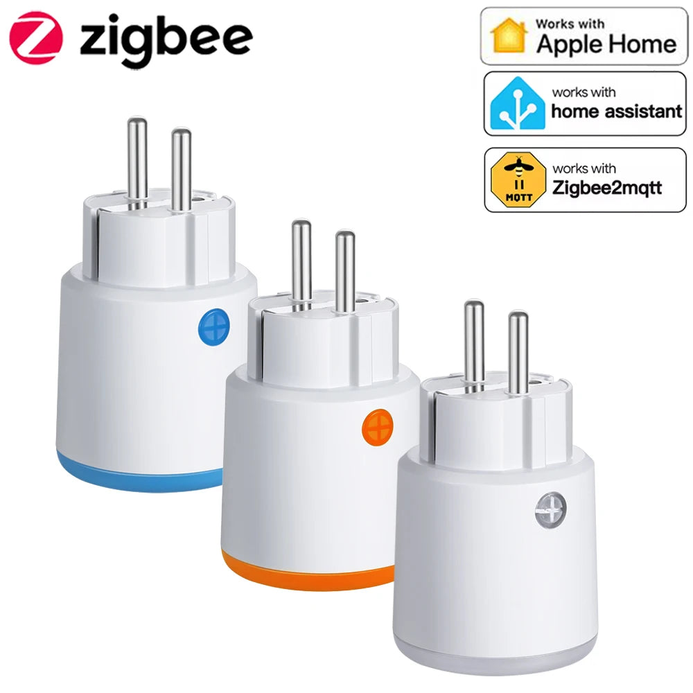 EU Zigbee Smart Plug with Energy Monitoring