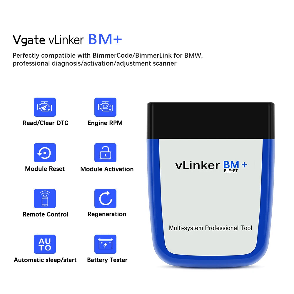 OBD2 Bluetooth 4.0 Car Diagnostic Scanner