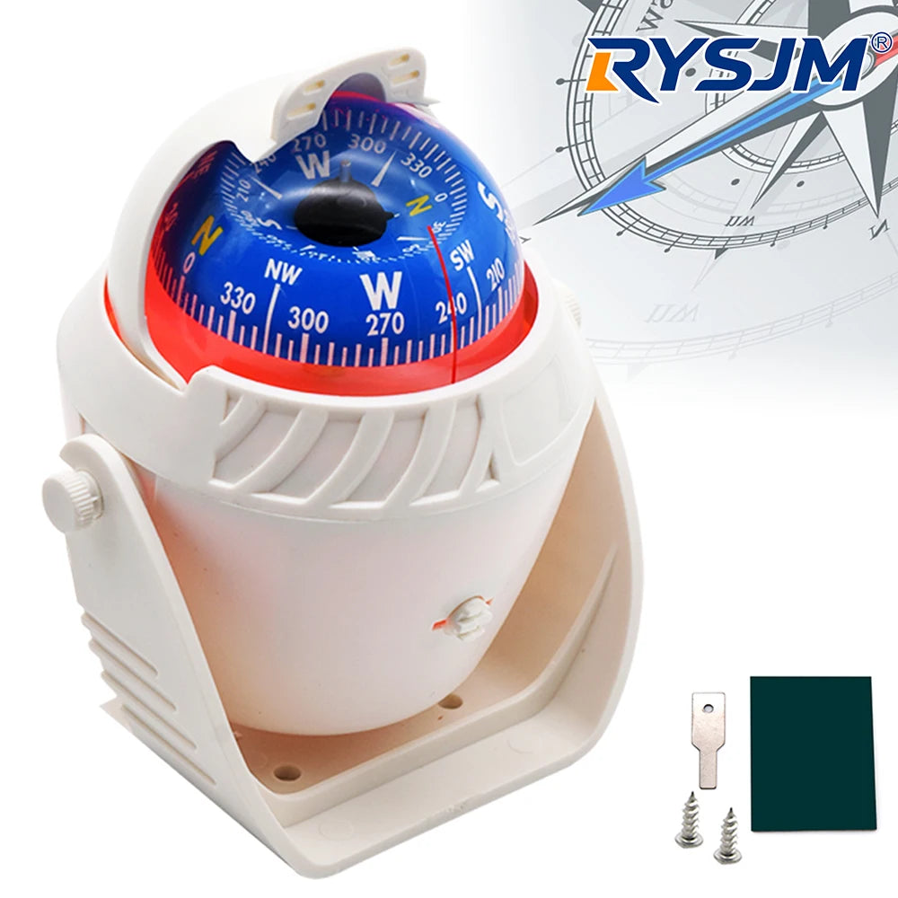 Pomorski kompas z 12 V LED osvetlitvijo