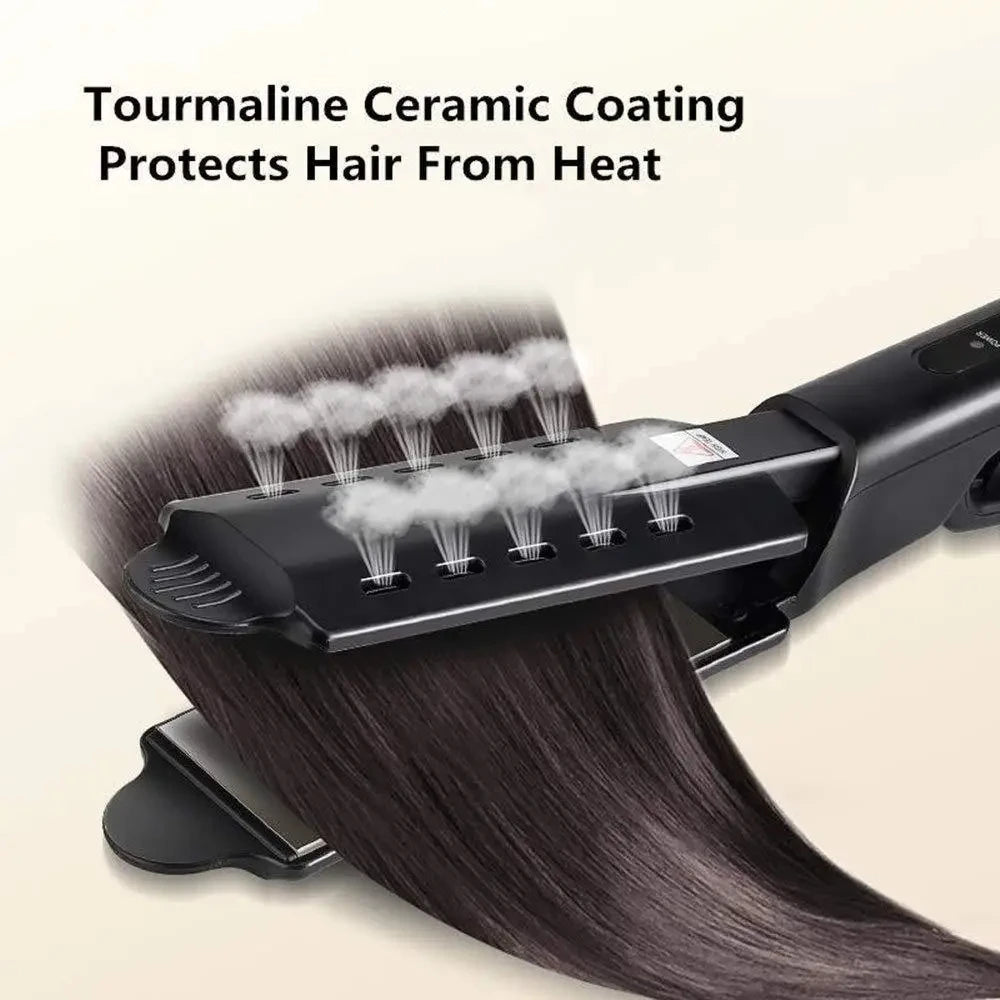 Curling And Straightening Dual Use Hair Straightening Splint Constant Temperature 4 Gears Portable Air Bangs Curling Straightene 