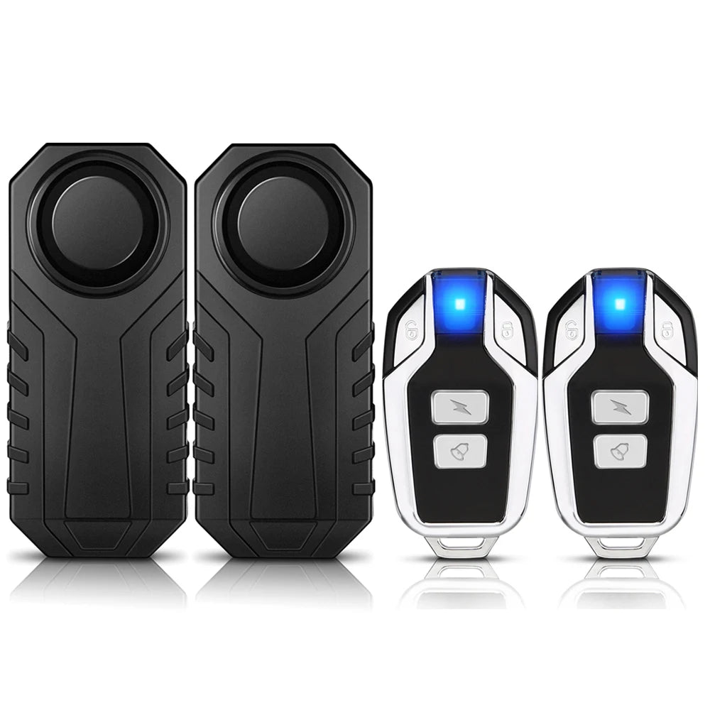 Wireless Bike Alarm - Remote and Two-Way Options
