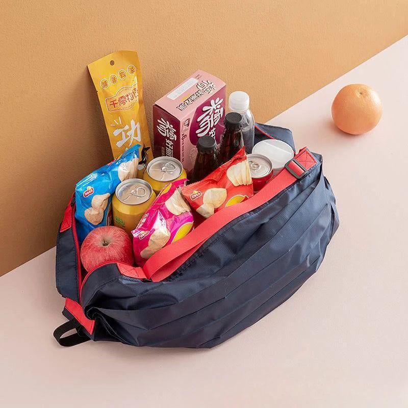 Faltbare Oxford-Einkaufs- und Reisetasche, 30 × 30 × 50 cm