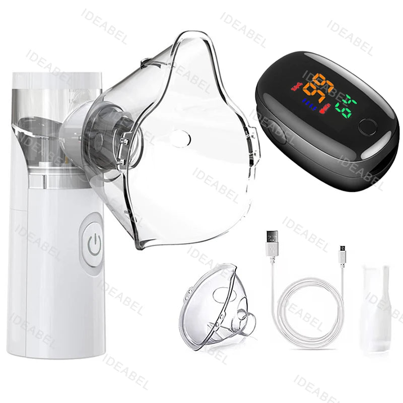 Przenośny nebulizator siatkowy z kubkiem 15 ml