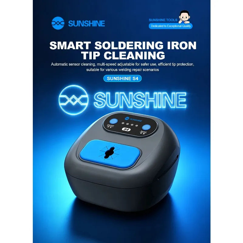S4 Automatic Soldering Tip Cleaner