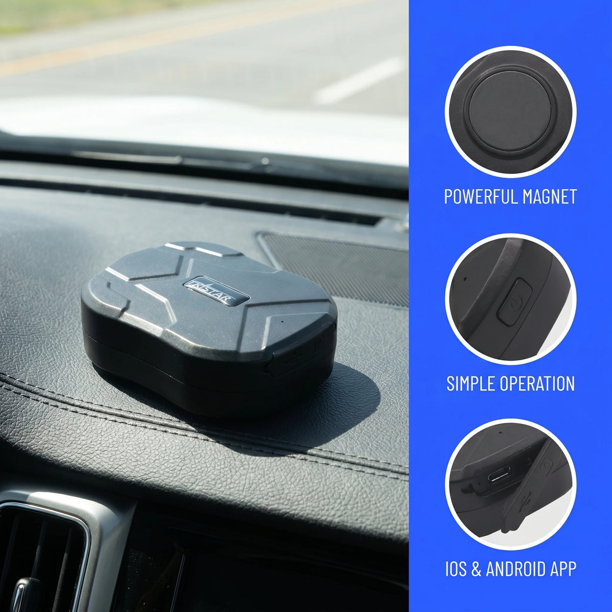 2G GPS Tracker 10000mAh Magnetic Locator