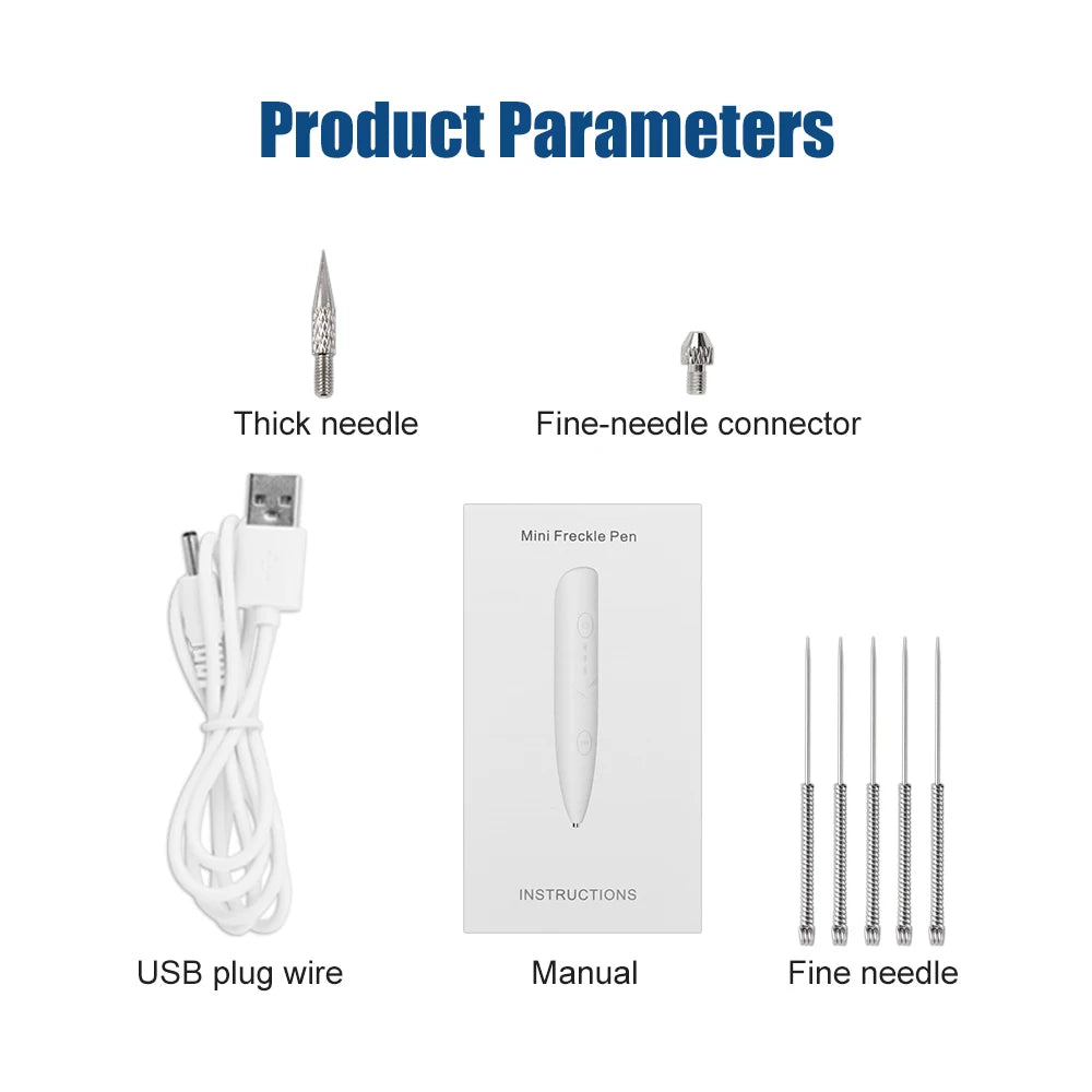 Miniaturowe urządzenie plazmowe do usuwania piegów i brodawek skórnych