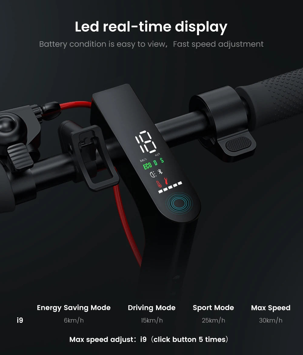 iScooter i9 Electric Scooter for Adults