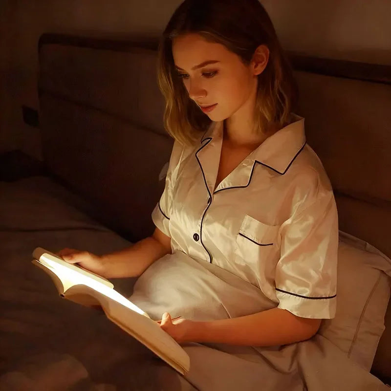 Genopladelig LED-boglampe med timer