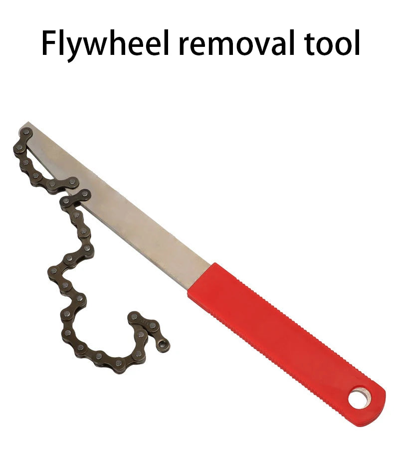 Bicycle Cassette Chain Whip and Lockring Tool