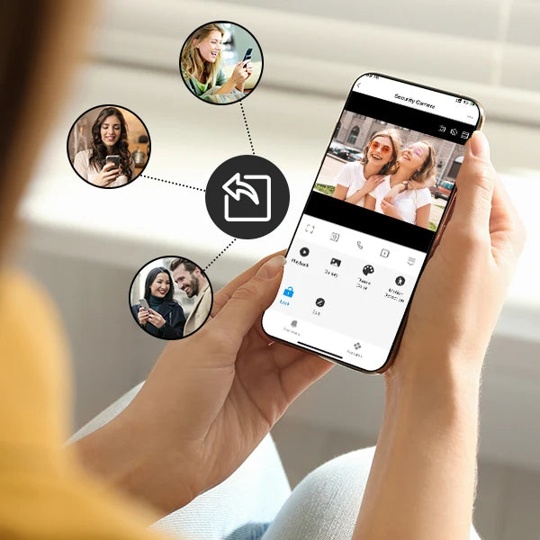 TMEZON R10-L10 Solar Powered Wireless WiFi Video Door Phone,1080P Intercom System,7'' Color Touch Monitor,Video Doorbell Peephole with Solar Panel,PIR Motion Detection,Remote Unlocking,2.5/5G WiFi