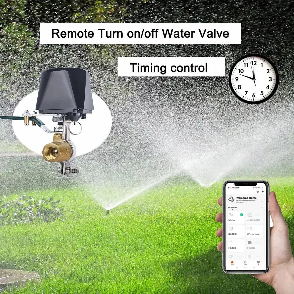 وحدة تحكم صمام كروي إضافي عبر الواي فاي