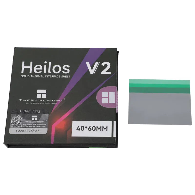 Thermalright 8.5W/MK Heilos Solid Thermal Interface Sheet V2 CPU Thermal Paste Pad Phase change silicone grease sheet