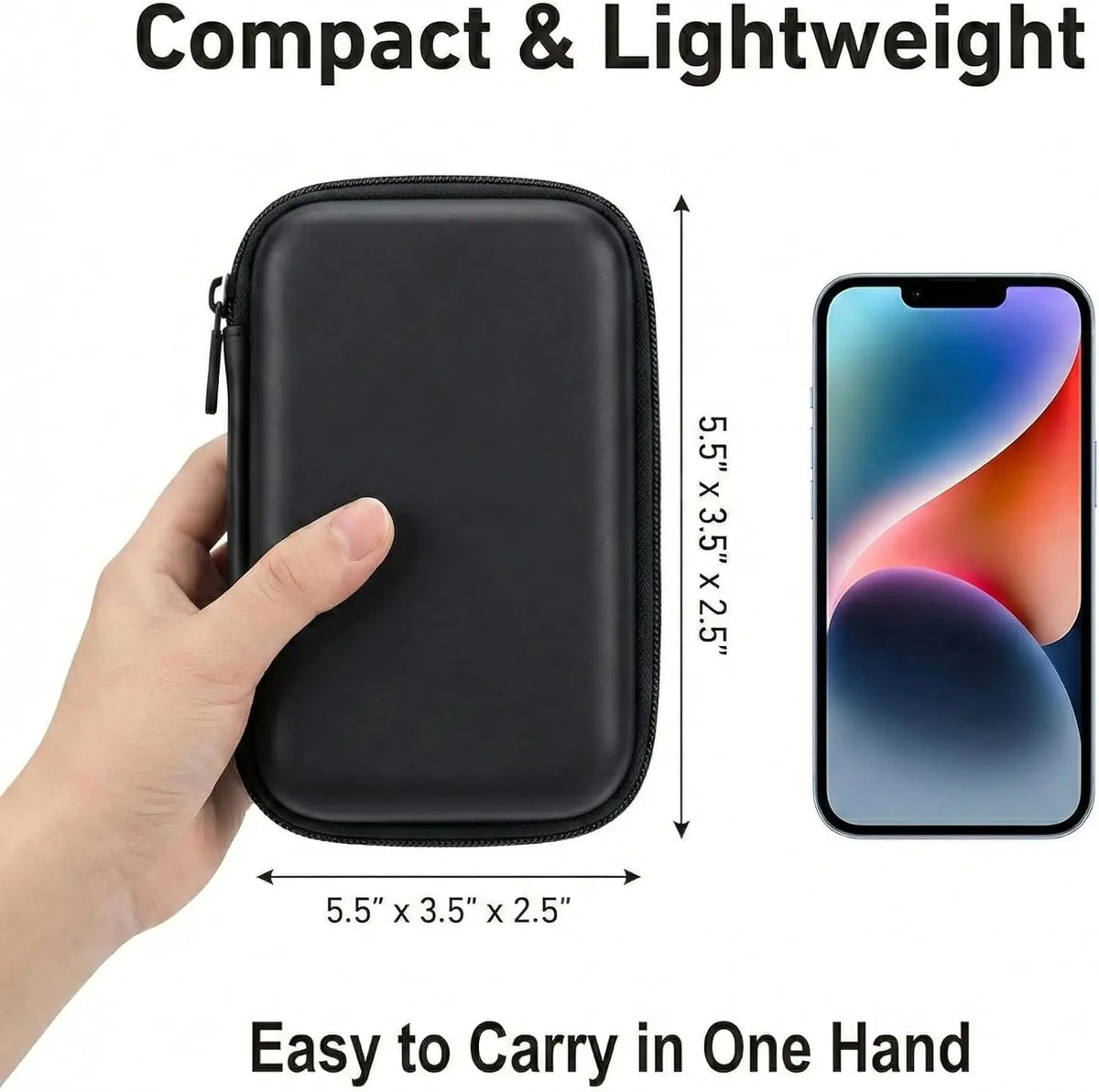 Estojo rígido para bateria externa Anker Nano