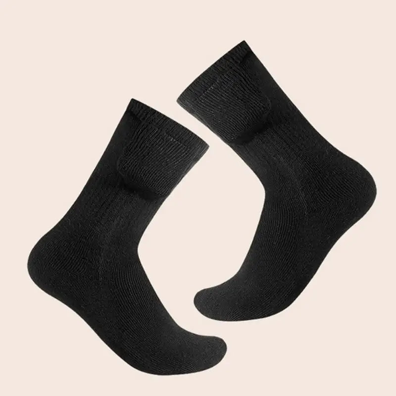 USB-Powered Heated Socks — One Pair