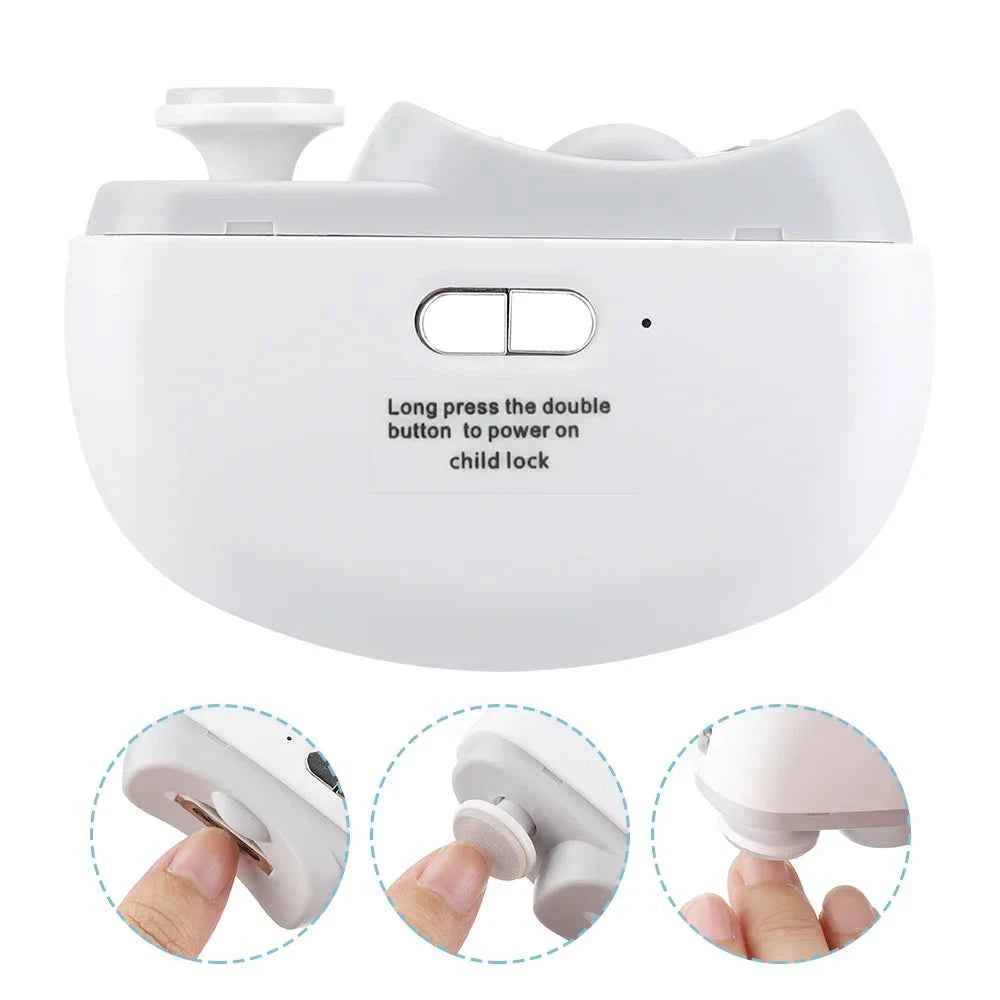 Rechargeable Electric Nail Clipper with Light