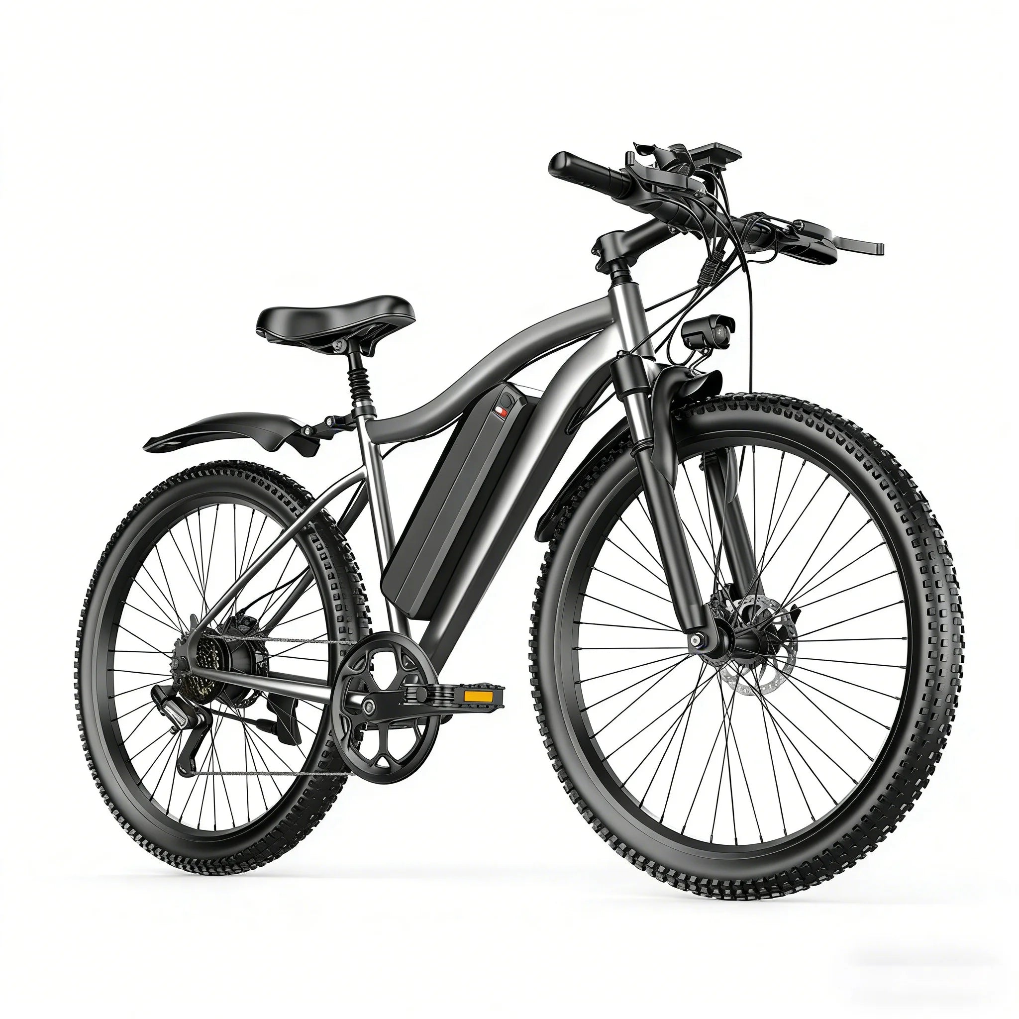 Bicicleta eléctrica de 26" 48V 13Ah 7 velocidades para desplazamientos